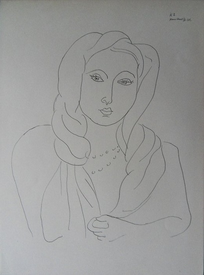 Henri Matisse (1869-1954) - Femme au turban