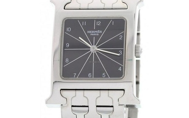 Hermès "H" Hour Stainless Steel Watch HH1.510