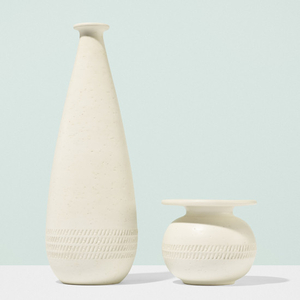 Hermes, vases, set of two