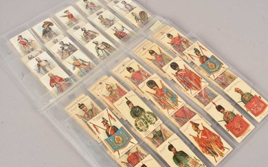 Historical Military Themed Cigarette Card Sets (4)