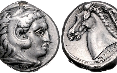 ITALIEN, SIZILIEN / Punier in Sizilien, AR Tetradrachme (frühes 3.Jh.Chr.)