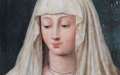 Ignoto - Ritratto di Madonna scuola del Memling