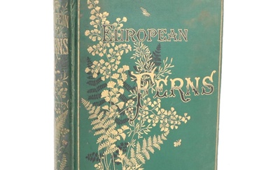 Illustrated "European Ferns" by James Britten, Late 19th Century