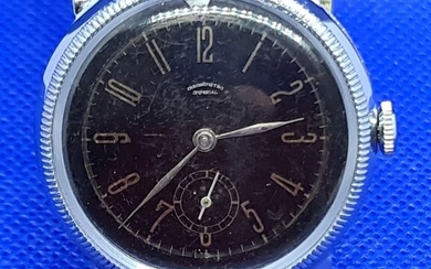 Imperial - Verchromte Fliegeruhr- Chronometro - Men - Schweiz um 1938