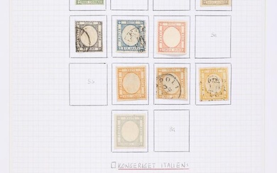 Italy. 1861–2008. Very well filled collection on loose pages in a binder....