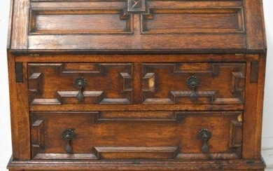 JACOBEAN STYLE FALL FRONT DESK