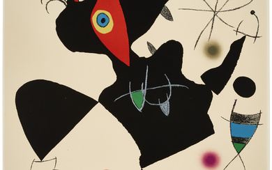 JOAN MIRÓ (1893-1983) Plate IV, from Oda a Joan Miró