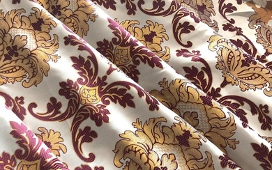 Jacquard fabric 6 X 1.5 m ideal for curtains and upholstery - fabric - Unknown