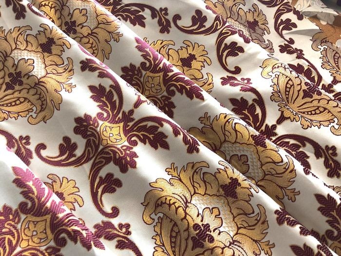 Jacquard fabric 6 X 1.5 m ideal for curtains and upholstery - fabric - Unknown
