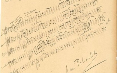 Jan Blockx (1859-1912). P.A.S. musicale, 1885 ; 1...