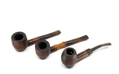 Jansen's N.O., Newcastle, and Kaywoodie Tobacco Pipes