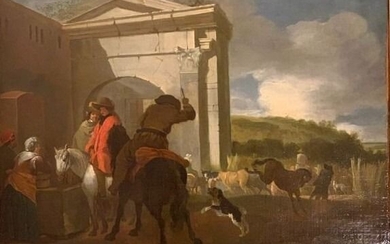 Jean Baptiste Weenix (1621-ca.1665) - Cavalieri a cavallo