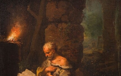 Johann Konrad SEEKATZ (Grünstadt 1719- Darmstadt 1768)Saint Pierre repentantToile39,5 x 31,5 cm