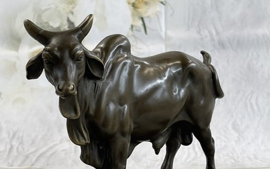 Juno Bronze Bull Sculpture