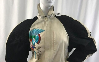 Kansai Yamamoto Embroidered Crop Jacket