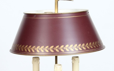 LAMPE BOUILLOTE en bronze et laiton doré,... - Lot 445 - Osenat