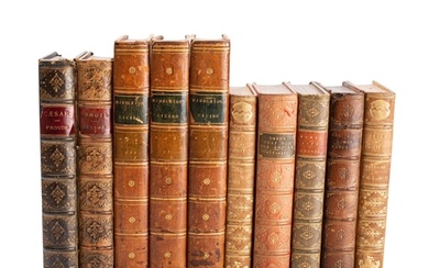 LEATHER BINDINGS. CLASSICS, HISTORY & BIOGRAPHY. MIDDLETON, ...