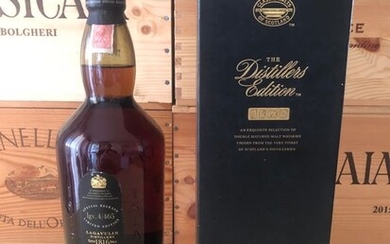 Lagavulin 1981 Distillers Edition - Original bottling - 1.0 Litre