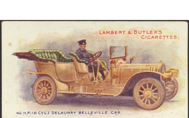 Lambert & Butler. Complete set in plastic sleeves with 1908 ...