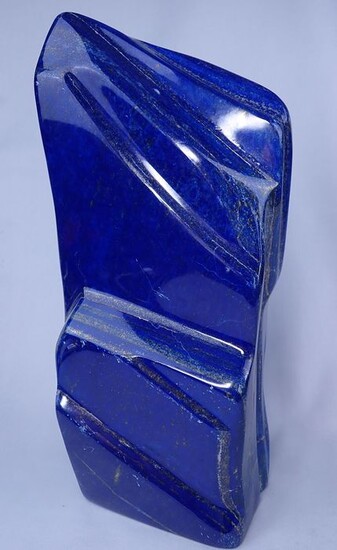 Large Decorative Blue Lapis Lazuli Freeform - 125.4×96.21×45.08 mm - 4619 g