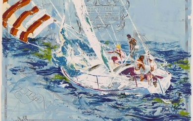 LeRoy Neiman ''Nantucket Sailing'' Color Serigraph
