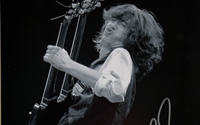 Led Zeppelin Jimmy Page signed photo