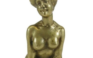 Louis CHALON (1866-1940) Erotic bronze statue