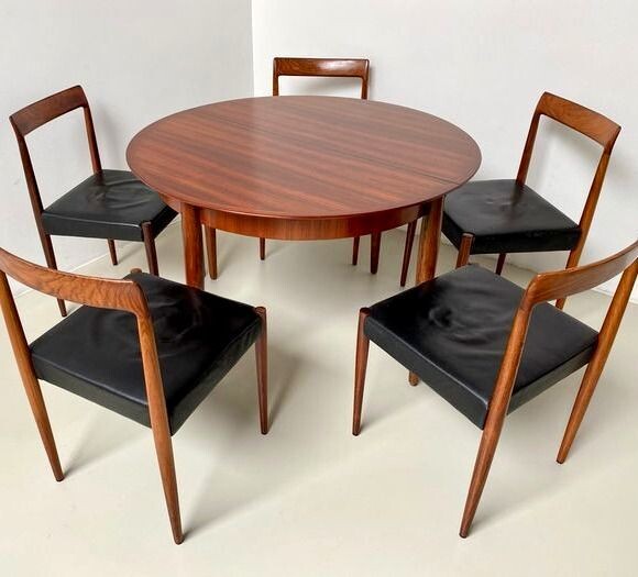 Lübke Interlübke - Chair, Dining table (6)