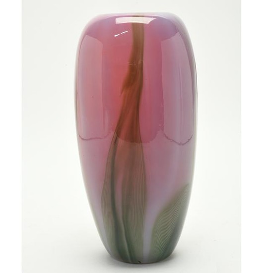 Lundberg Studios Glass Vase.
