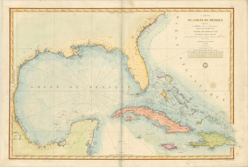MAP, Gulf of Mexico, Depot de la Marine