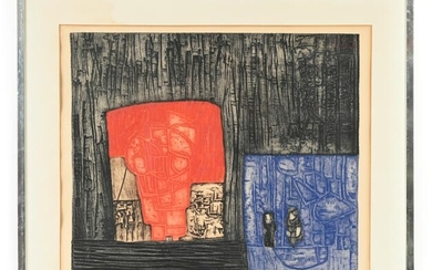 MID-CENTURY COLOR ETCHING