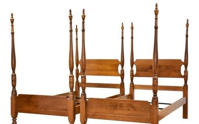 Maple Twin Beds by Sweat Comings - a Pair