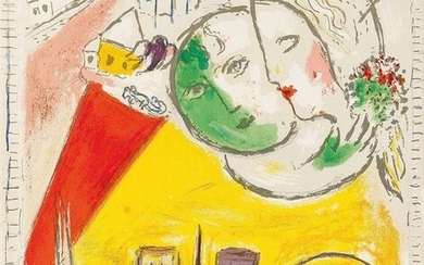 Marc Chagall - Le Dimanche 1954