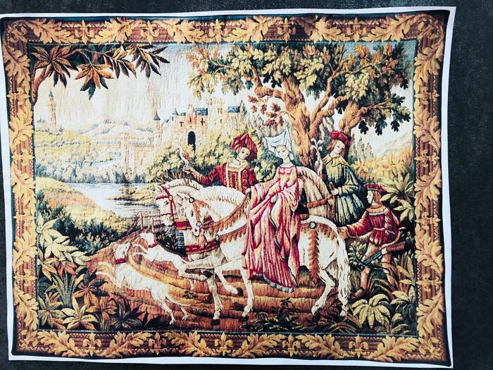 Marc WAYMEL - Le Médaillier Franklin - Tapestry (1) - Wool