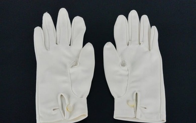 Marilyn Monroe Personally Owned White Nylon Gloves