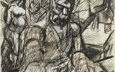 Mario Sironi, Figura e nudo, 1914