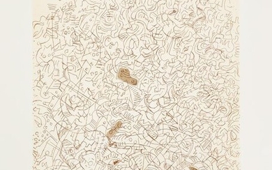 Mark Tobey (American, 1890-1976) Psaltry-2nd Form