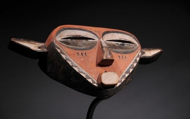 Mask (1) - Wood - "Panya Ngombe" - Pende - Congo DRC