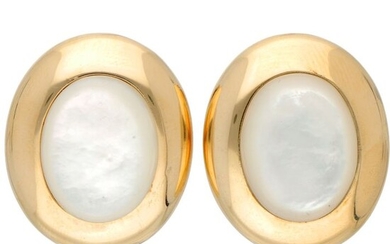 Mauboussin, Frankrijk - 18 kt. Gold - Earrings - Pearl