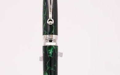 Montegrappa - Liberty Malachite Small (ISLYSBSM) - Roller ball pen