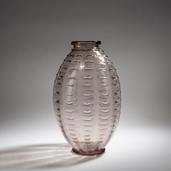 Murano, 'Soffiato' vase, c. 1930