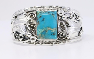 Native American Navajo Handmade Sterling Silver