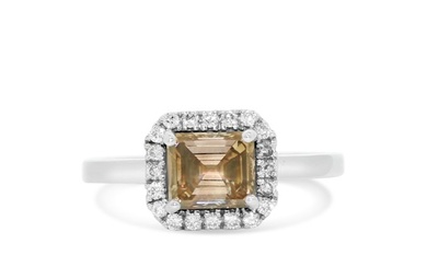No Reserve Price - Ring - 14 kt. White gold - 1.26 tw. Diamond (Natural) - Diamond