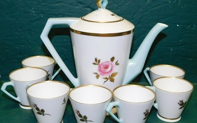 Noritake Porcelain Tea Set, (Cups Do Not Have Saucers)