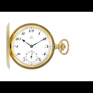 OMEGA Gent's 18K gold savonnette pocket watch Early 20th...