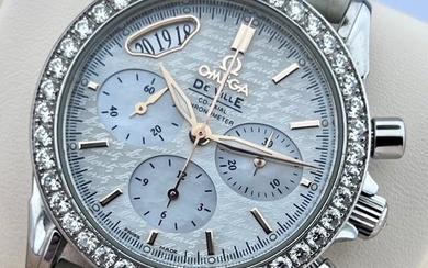 Omega - De ville Automatic Chronograph Column Wheel Co-axial with Diamonds and MOP - 422.18.35.50.05.001 - Women - 2011-present