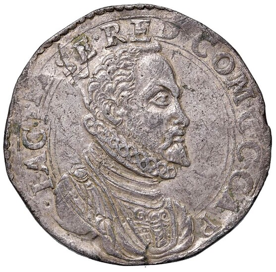 PASSERANO Giacomo Radicati (1594) Ducatone contraffazione tipo Milano...