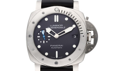 Panerai Reference Pam 682 Submersible | A stainless steel automatic wristwatch with date, Circa 2015