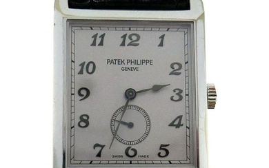 Patek Philippe White Gold Manual Wind Wristwatch
