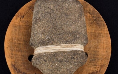 Penna Native American Grooved Hard Stone Ax